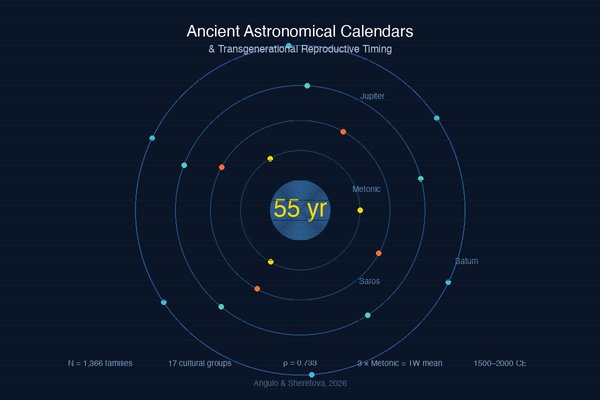 Ancient Astronomical Calendars and a Newly-Discovered Transgenerational Reproductive Parameter: Exploratory Evidence for Cultural Calibration
